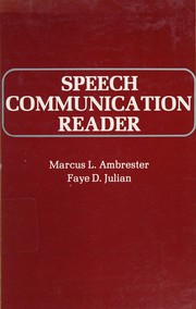 Speech communication reader /