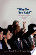 "Why do you ask?" : the function of questions in institutional discourse /