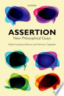 Assertion : new philosophical essays /