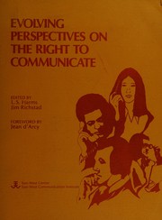 Evolving perspectives on the right to communicate /