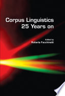 Corpus linguistics 25 years on /