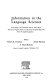 Information in the language sciences /