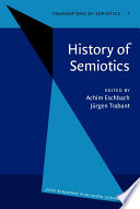 History of semiotics /