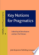 Key notions for pragmatics /