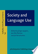 Society and language use /