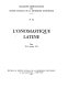 L'Onomastique latine : [actes du colloque international], Paris, 13-15 octobre 1975 /