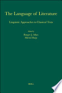 The language of literature : linguistic approaches to classical texts /