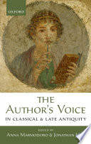 The author's voice in classical and late antiquity /