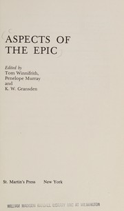 Aspects of the epic /