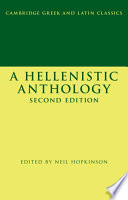 A Hellenistic anthology /