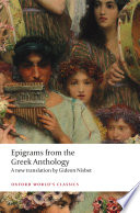 Epigrams from the Greek anthology /