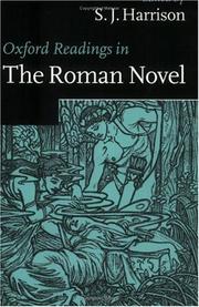 Oxford readings in the Roman novel /