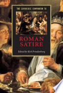 The Cambridge companion to Roman satire /