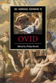 The Cambridge companion to Ovid /