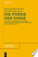 Die Poesie der Dinge : Ziele und Strategien der Wissensvermittlung im lateinischen Lehrgedicht der Frühen Neuzeit /