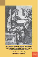 Accessus ad auctores : Medieval Introductions to the Authors (Codex latinus monacensis 19475) /