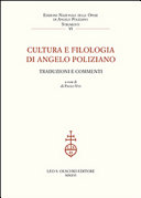 Cultura e filologia di Angelo Poliziano : traduzioni e commenti : atti del convegno di studi, Firenze 27-29 novembre 2014 /