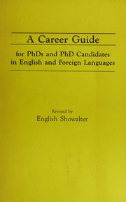 A Career guide for PhDs and PhD candidates in English and foreign languages /