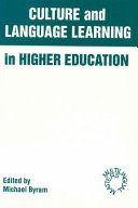 Culture and language learning in higher education /