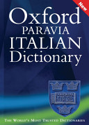 Oxford-Paravia : il dizionario inglese italiano, italiano inglese /
