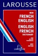 Larousse mini dictionnaire : français-anglais, anglais-français /