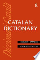 Catalan dictionary : English-Catalan/Catalan-English.