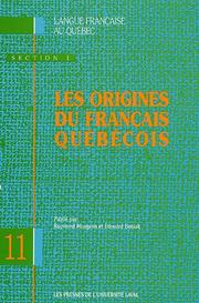 Les origines du français québécois /