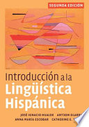 Introducción a la lingüística hispánica /