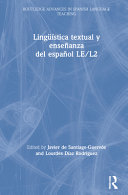 Lingüística textual y enseñanza del español LE/L2 /