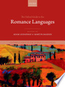 The Oxford guide to the Romance languages /