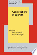 Constructions in Spanish /