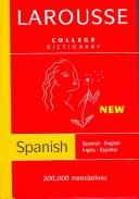 College dictionary, Spanish-English, English-Spanish.
