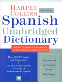 Collins Spanish dictionary = Collins diccionario Ingles /