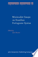 Minimalist essays on Brazilian Portuguese syntax /