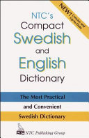 NTC's compact Swedish and English dictionary.