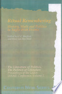 Ritual remembering : history, myth and politics in Anglo-Irish drama /