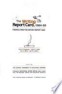 The writing report card, 1984-88 : findings from the nation's report card /