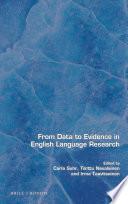 From data to evidence in English language research /