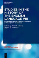 Studies in the history of the English language.