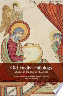 Old English philology : studies in honour of R.D. Fulk /