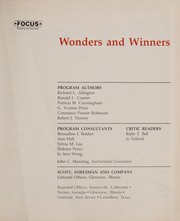 Wonders and winners /