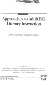 Approaches to adult ESL literacy instruction /