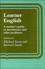 Learner English : a teacher's guide to interference and other problems /
