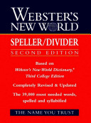 Webster's New World speller/divider /