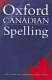 Oxford Canadian spelling /