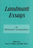 Landmark essays on advanced composition /