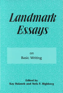 Landmark essays on basic writing /
