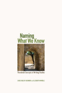 Naming what we know : threshold concepts of writing studies /