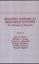 Reading empirical research studies : the rhetoric of research /