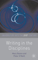 Writing in the disciplines /